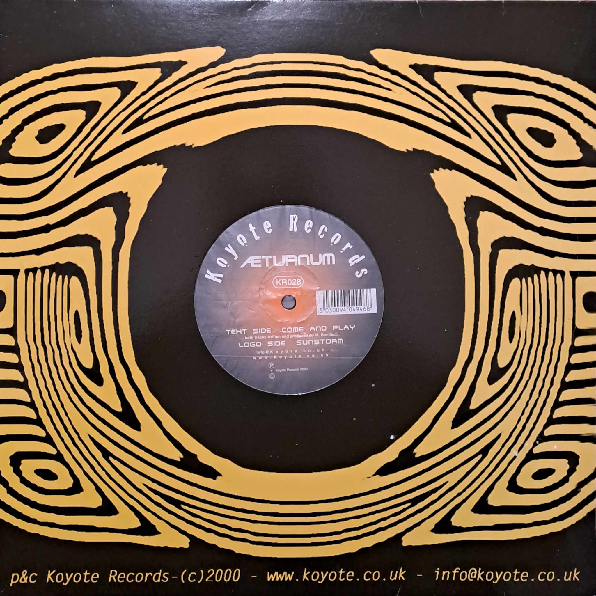 Koyote Records 028 - vinyle Trance